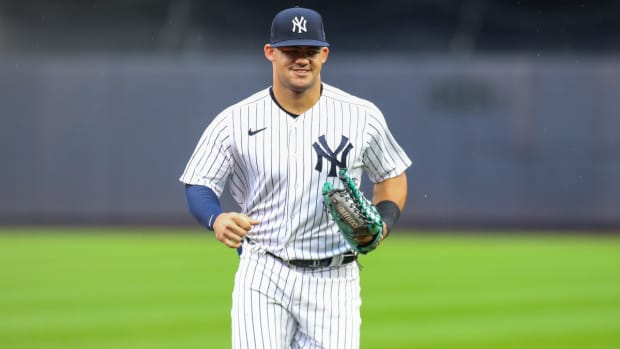 New York Yankees outfielder Jasson Dominguez